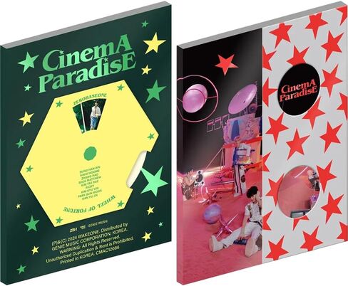 ZEROBASEONE: الألبوم المصغر الرابع لـ Cinema Paradise (مجموعة نسختين: الإصدار الرومانسي + إصدار SF) in Saudi Arabia