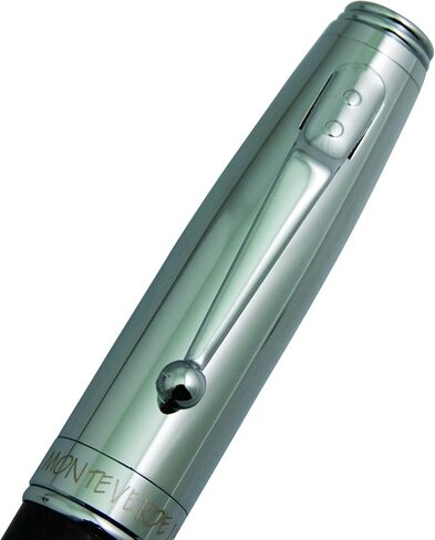 Monteverde Invincia Color Fusion Fountain Pen, Stealth Black, Medium Nib (MV41137) in Saudi Arabia