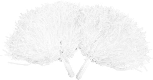 DAUERHAFT Cheerleading Pom Poms رائعة، للاحتفال بالعطلات والأداء المسرحي (أبيض) in Saudi Arabia
