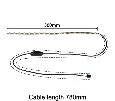 A1 Cold White Light Strip, Waterproof Led Strip Lighting for Bambu Lab A1 3D Printer in Saudi Arabia