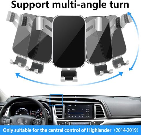 Car Phone Holder for Ford Bronco 2021 2022 2023 2024 and Ford Bronco Raptor 2021-2024 Auto Interior Accessories Best Cell Phones Mount Cellphone Mobile Cradle Charging Navigation Bracket Stand in Saudi Arabia