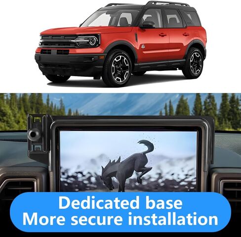 Car Phone Holder for Ford Bronco 2021 2022 2023 2024 and Ford Bronco Raptor 2021-2024 Auto Interior Accessories Best Cell Phones Mount Cellphone Mobile Cradle Charging Navigation Bracket Stand in Saudi Arabia