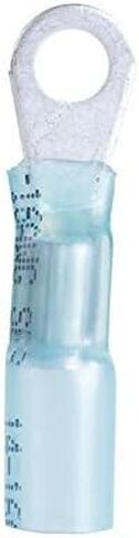 Gardner Bender AMT-5104 Xtreme Environment Ring Terminal، عزل حراري قابل للانكماش، مقياس سلك 16-14 (AWG)، 10 قطع، أزرق in Kuwait