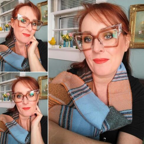 Zeelool Fashion Cat Eye Blue Light Blocking Glasses for Women Alva JGA168677 in Saudi Arabia