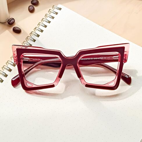 Zeelool Fashion Cat Eye Blue Light Blocking Glasses for Women Alva JGA168677 in Kuwait