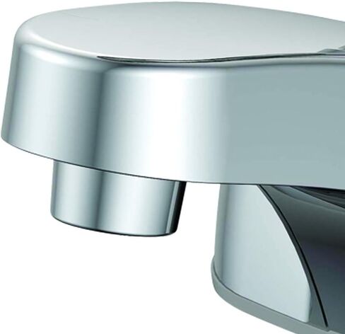 EZ-FLO Prestige Collection Single Handle Low Spout Lavatory Faucet, Bathroom Sink Faucet with Loop Lever Handle, Less Pop Up, Chrome, 10088LF in Saudi Arabia