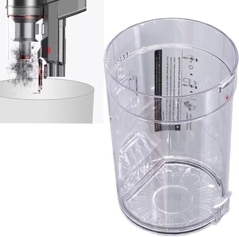 Fockety Dust Bin Container for Proscenic P10 P11 P10PRO Handheld Vacuum Cleaner, Replacement Dust Cup Vacuum Cleaner Parts Accessories for Proscenic, & Washable in Saudi Arabia