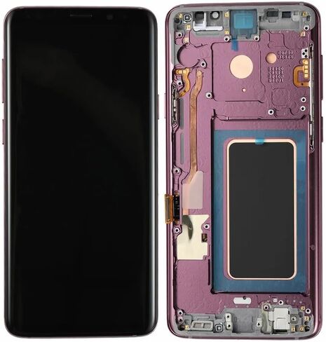 شاشة OLED بديلة لهاتف Samsung Galaxy S9 Plus G965F G965U G965W G9650 G965N 6.2 بوصة LCD تعمل باللمس مع أدوات (أسود مع إطار) in Saudi Arabia