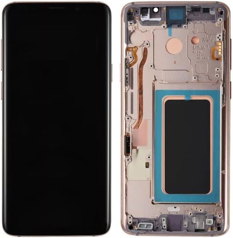 شاشة OLED بديلة لهاتف Samsung Galaxy S9 Plus G965F G965U G965W G9650 G965N 6.2 بوصة LCD تعمل باللمس مع أدوات (أسود مع إطار) in Saudi Arabia