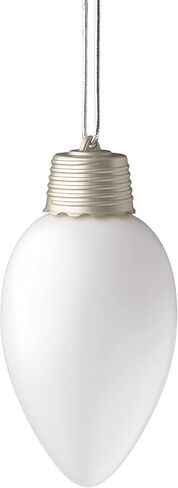 WP980-3 Battery Powered Hanging Decorative Outdoor Pulsing 8 inch C9 Bulb Style Light with Sensor Turns-On at Dark, Pack of 3, Red in Kuwait