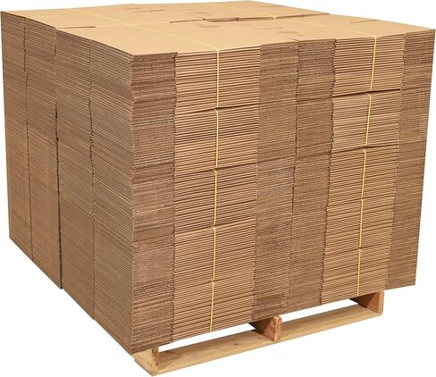 صناديق مموجة طويلة AVIDITI 4x4x18، طويلة، 4 طول × 4 عرض × 18 ارتفاع، عبوة من 100 قطعة | الشحن، التعبئة والتغليف، النقل، صندوق تخزين للمنزل أو العمل، صناديق بالجملة قوية in Saudi Arabia