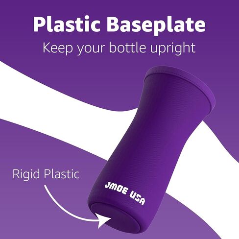 Jmoe USA 16oz Sleeve for Cirkul Water Bottle | Fits 16 oz Plastic and Stainless Steel Bottles | Neoprene Sweat Absorbing Material | Fitted Design | 2-Pack | Insulated Cover in Saudi Arabia
