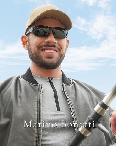 Fishing Sunglasses for Men Polarized UV400 Fishing Glasses to See Fish in Water Sports Sun Glasses MBP1003 in Kuwait