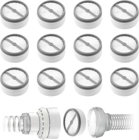 12-Packs HumidX Plus Accessories Compatible with AirMini and N20 Connector Replacement Humidifier Accessories Compatible with P10 Nasal Pillows & N20/N30 Nasal Masks (ONLY Humidifier) in Kuwait