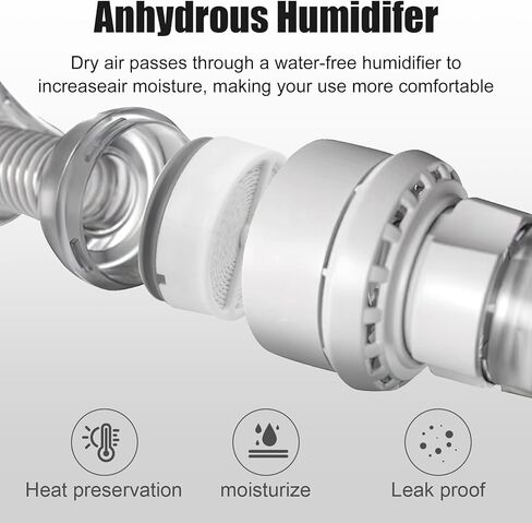 12-Packs HumidX Plus Accessories Compatible with AirMini and N20 Connector Replacement Humidifier Accessories Compatible with P10 Nasal Pillows & N20/N30 Nasal Masks (ONLY Humidifier) in Kuwait