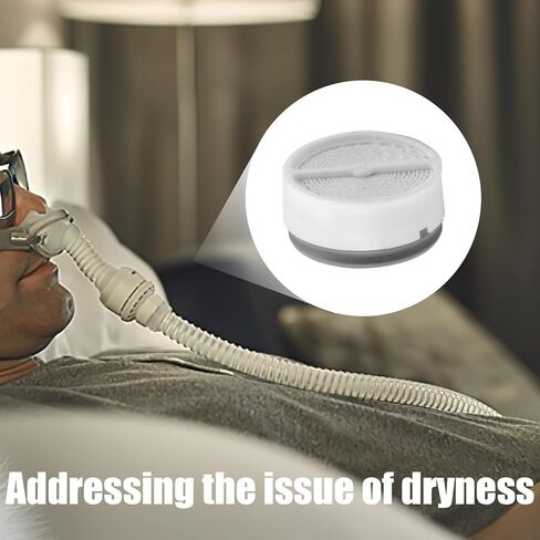 12-Packs HumidX Plus Accessories Compatible with AirMini and N20 Connector Replacement Humidifier Accessories Compatible with P10 Nasal Pillows & N20/N30 Nasal Masks (ONLY Humidifier) in Kuwait