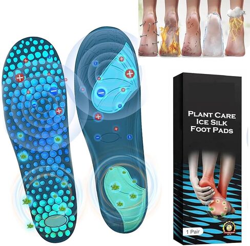 Acupressure Insoles, Magnetic Acupressure Insoles, Acupressure Insoles for Women, Shoe Insoles, Orthopedic Insoles (Blue-1Pair, M) in Saudi Arabia