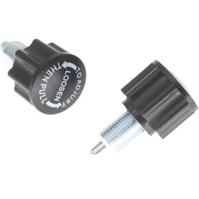 2 Pcs Spinning Bike Pull Pin Spring Knob M16 Pop Pull Pin Knob M16 Adjustment Release Pull-up Spring Knobs