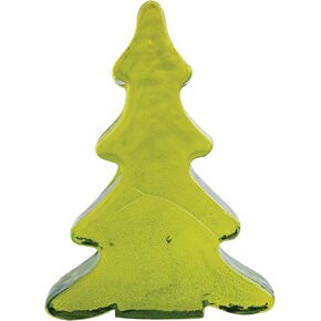 Creative Co-Op Flat Glass Tree Decor, Green