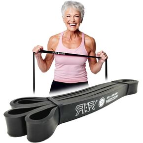 Pull Up Bands Assistance Bands with Workout Videos - #3 Medium (30-50lbs) - Heavy Duty Resistance Bands for Pull Up Assist - Long Resistance Bands for Physical Therapy
