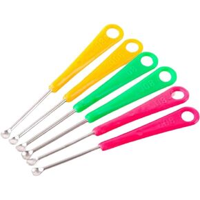 10Pcs Color Random Earwax Cleaners, Portable Curette Earpick, Ear Care Ear Wax Removal Tools, Mini Ear Spoon Ear Cleaning Tools, Color Random,Beauty and Personal Care