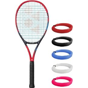 Yonex VCore 98 Tennis Racquet (Scarlet) - Custom Stringing in Your Choice of Color