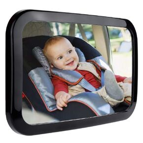 Zacro 1080P Baby Car Camera, 4.3" Baby Camera for Car with HD Night Vision, 150° Wide View Angle Baby Car Mirror with Camera, 360° Rotatable Safety Car Seat Mirror Camera for Baby Rear Facing Seat