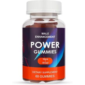 Power Gummies, Power Gummies with Advanced Max Strength Formula 1000MG Chewable Vitamin Supplement - Power Gummies All Natural Ingredients (60pcs)
