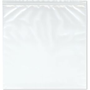 Plymor 15" x 15" (Pack of 100), 4 Mil Heavy Duty Zipper Reclosable Plastic Bags