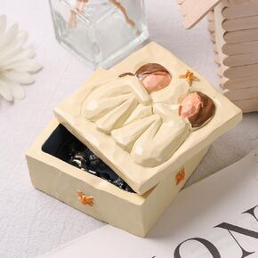 VGOODALL Decorative Boxes with Lid, Keepsake Box Gift Box for Sister Birthday Anniversary Friendship Gifts Box for Women