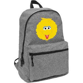 LOGOVISION Sesame Street Elmo Head Lightweight Backpack for Work School Daily Use Packable for Travel