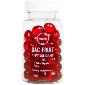 OX HEALTH Super Antioxidant Supplement | Gac Super Fruit | DHA | Momordica | 60 Softgels | Supports Healthy Aging | Immune Support | Advanced Antioxidation