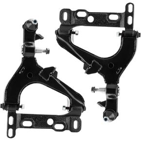 Front Passenger Side Lower Control Arm with Ball Joint Assembly Replacement for 2002-2007 Buick Rainier Chevy Trailblazer GMC Envoy Isuzu Ascender