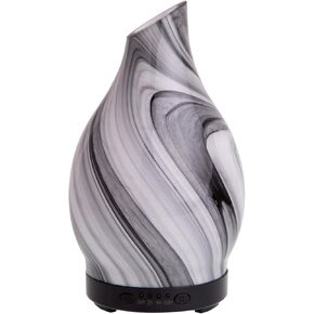 Essential Oil Diffuser Aromatherapy Diffuser 120ml Cool Mist Aroma Diffuser with 7 Colors Changing Light, Timer and Auto-Off Function (Blue Swirl)