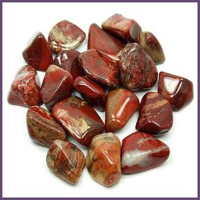 Pachamama Essentials Brecciated Jasper Tumbled - Healing Stone (1)