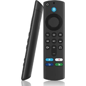 L5B83G Replacement Remote Control with Voice Function (3rd Gen) Fit for Smart TV Stick(2nd Gen, 3rd Gen, Lite, 4K), Fit for Smart TV Cube (1st Gen & 2nd Gen), and Fit for Smart TV Stick
