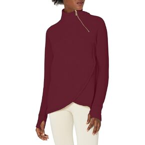 Jockey Women's Long Sleeve Asymmetrical Pullover
