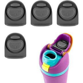 4pcs Replacement Stopper for Owala FreeSip 24/32oz, BPA Free Water Bottle Top Lid Gasket Parts for Owala 16/19/24/32/40oz Seal Bottle Cap Mouth Silicone Bottle Gasket Plug Accessories