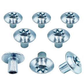 Fuoequl 5/16" Torx Barrel Nuts fit Trailer Door hasp 8 pcs (Nuts only)