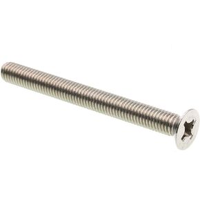 Prime-Line 9121842 Machine Screws, Metric, Flat Head, Phillips Drive, M8-1.25 X 80MM (5 Pack)