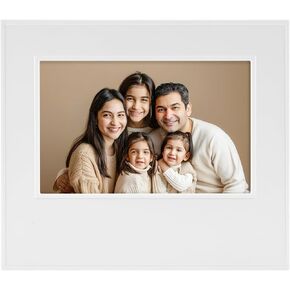 Photo Frames, Personalized 30S Voice Recordable Picture Frame, Sympathy Gift, White 7.5 x 6.3Frame, Tabletop picture frames& Wall Mount Recordable Gifts