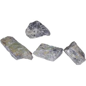 JIC Gem 1 Lbs raw Natural Labradorite Crystal Quartz Rough Stone Rock Bulk