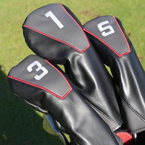 Single Headcover, Easy Slip-On Easy-Off Golf Club Headcover, Fleece Lined Interior, Water Resistant and Durable Shell, Individual Retail Sport Pack in Saudi Arabia