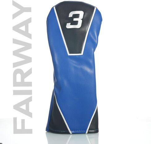 Single Headcover, Easy Slip-On Easy-Off Golf Club Headcover, Fleece Lined Interior, Water Resistant and Durable Shell, Individual Retail Sport Pack in Saudi Arabia