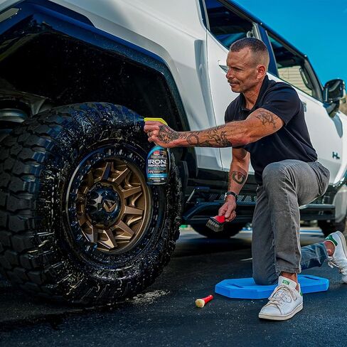 Stoner Car Care 92104 22-Ounce Iron Remover and Wheel Cleaner for Car Detailing Patented Odorless Decontaminant Decon Prep Fallout Eliminate Brake Dust Use on Car Paint and More, Pack of 1 in Saudi Arabia
