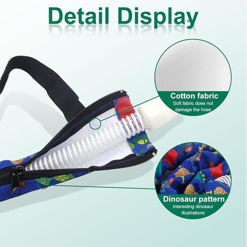 Hose Cover, 6 Ft Air Tubing Wrap, Tube Hose Cover for BIPAP with Full Length Zipper, Prevent Rainouts Comfortable and Safe - Keeping Cats from Attacking Hose in Kuwait