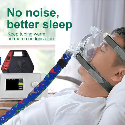 Hose Cover, 6 Ft Air Tubing Wrap, Tube Hose Cover for BIPAP with Full Length Zipper, Prevent Rainouts Comfortable and Safe - Keeping Cats from Attacking Hose in Kuwait