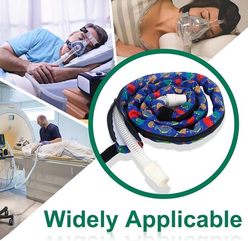 Hose Cover, 6 Ft Air Tubing Wrap, Tube Hose Cover for BIPAP with Full Length Zipper, Prevent Rainouts Comfortable and Safe - Keeping Cats from Attacking Hose in Kuwait