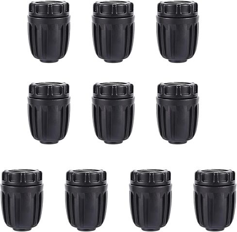 1/2 inch Irrigation Fittings End Plugs For (1/2" ID x0.6-0.63" OD) 16mm Drip Tubing Connectors-10 Pcs/pack in Kuwait