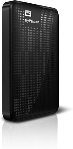 محرك الأقراص الصلبة الخارجي المحمول ويسترن ديجيتال ماي باسبورت سعة 1 تيرابايت ومنفذ USB 3.0 باللون الأزرق (WDBBEP0010BBL-NESN) in Saudi Arabia